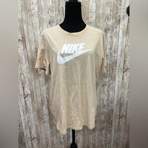 Nike Beige T-Shirt - Size XL